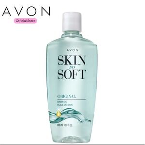 Avon Skin So Soft Original Bath Oil 500ml 16.9 fl oz Moisturizing Body Treatment